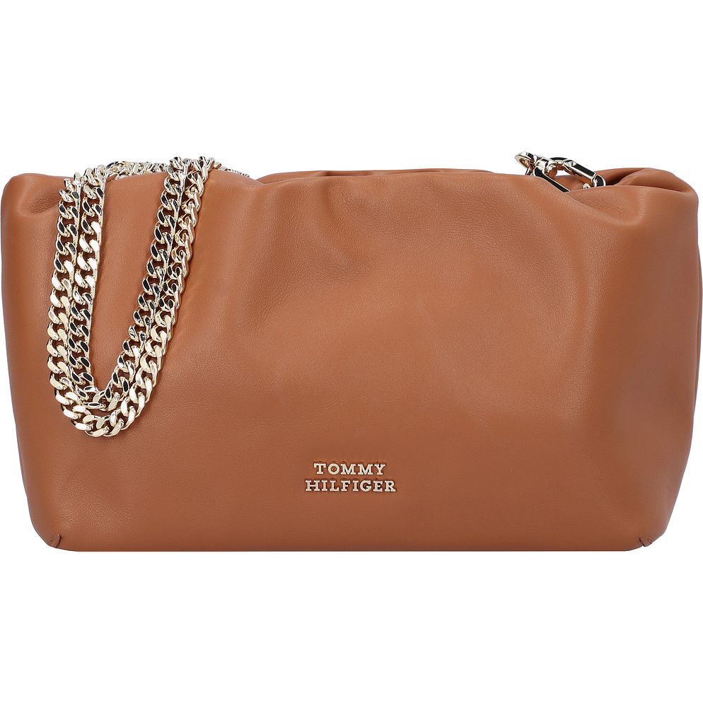 Tommy Hilfiger TH Luxe Borsa a tracolla Vera Pelle 21 cm Tommy Hilfiger TH Luxe Borsa a tracolla Vera Pelle 21 cm