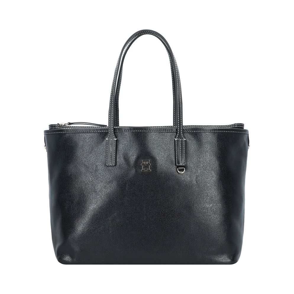 Tommy Hilfiger TH Monoplay Leather Borsa shopper 35 cm Tommy Hilfiger TH Monoplay Leather Borsa shopper 35 cm