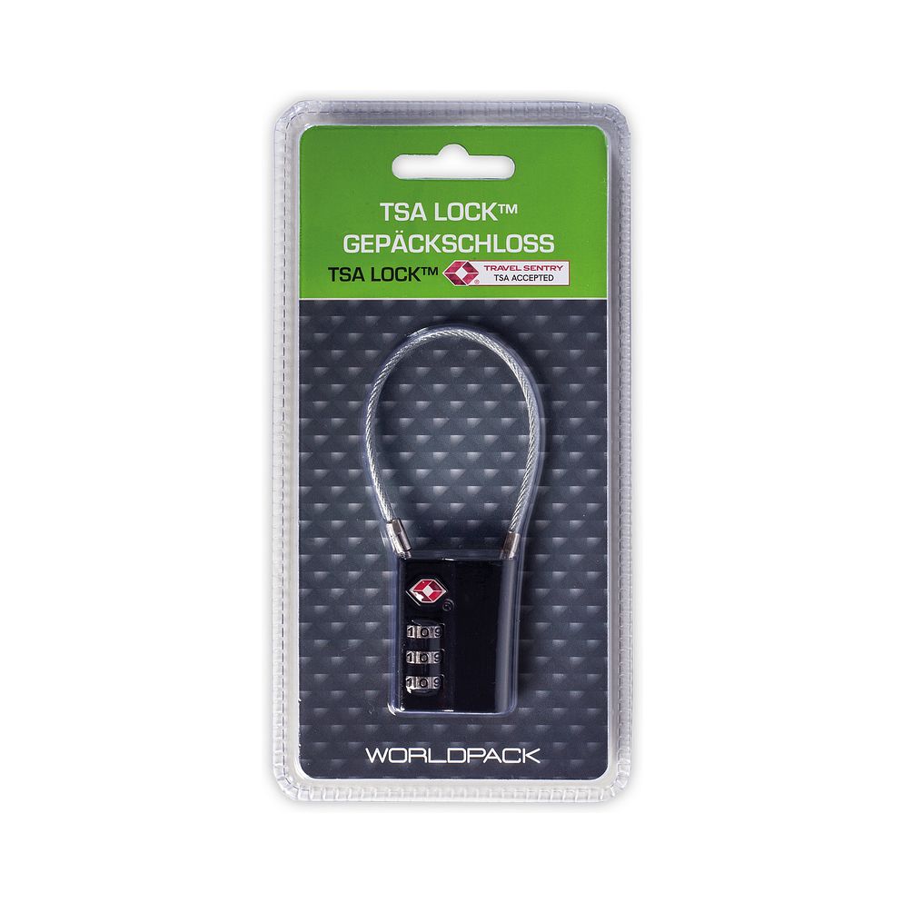 Worldpack Reiseaccessoires Resväska med kombinationslås 9.5 cm Worldpack Reiseaccessoires Resväska med kombinationslås 9.5 cm