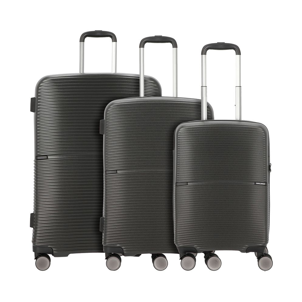 Worldpack San Francisco 4 ruote Set di valigie 3 pezzi