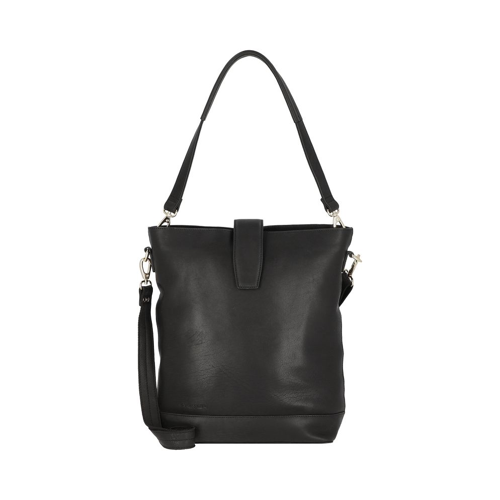 Plevier Bow Borsa a spalla Vera Pelle 30 cm Vano porta PC Plevier Bow Borsa a spalla Vera Pelle 30 cm Vano porta PC