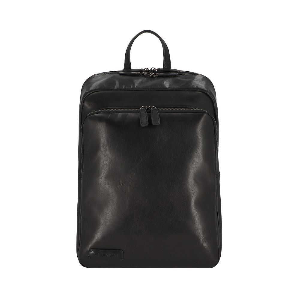 Plevier Rock Opal Zaino da giorno Vera Pelle 43 cm Vano porta PC