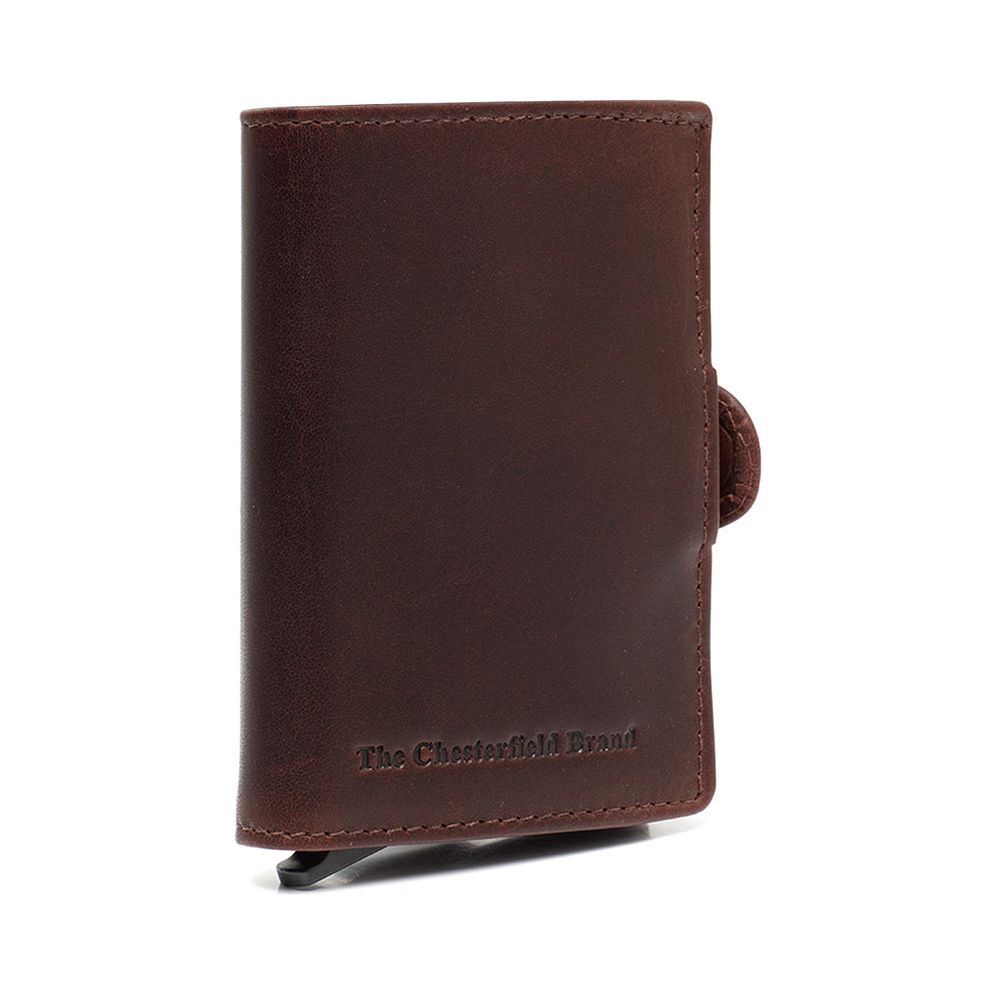 The Chesterfield Brand Lagos Custodia per carta di credito Protezione RFID Vera Pelle 6.5 cm