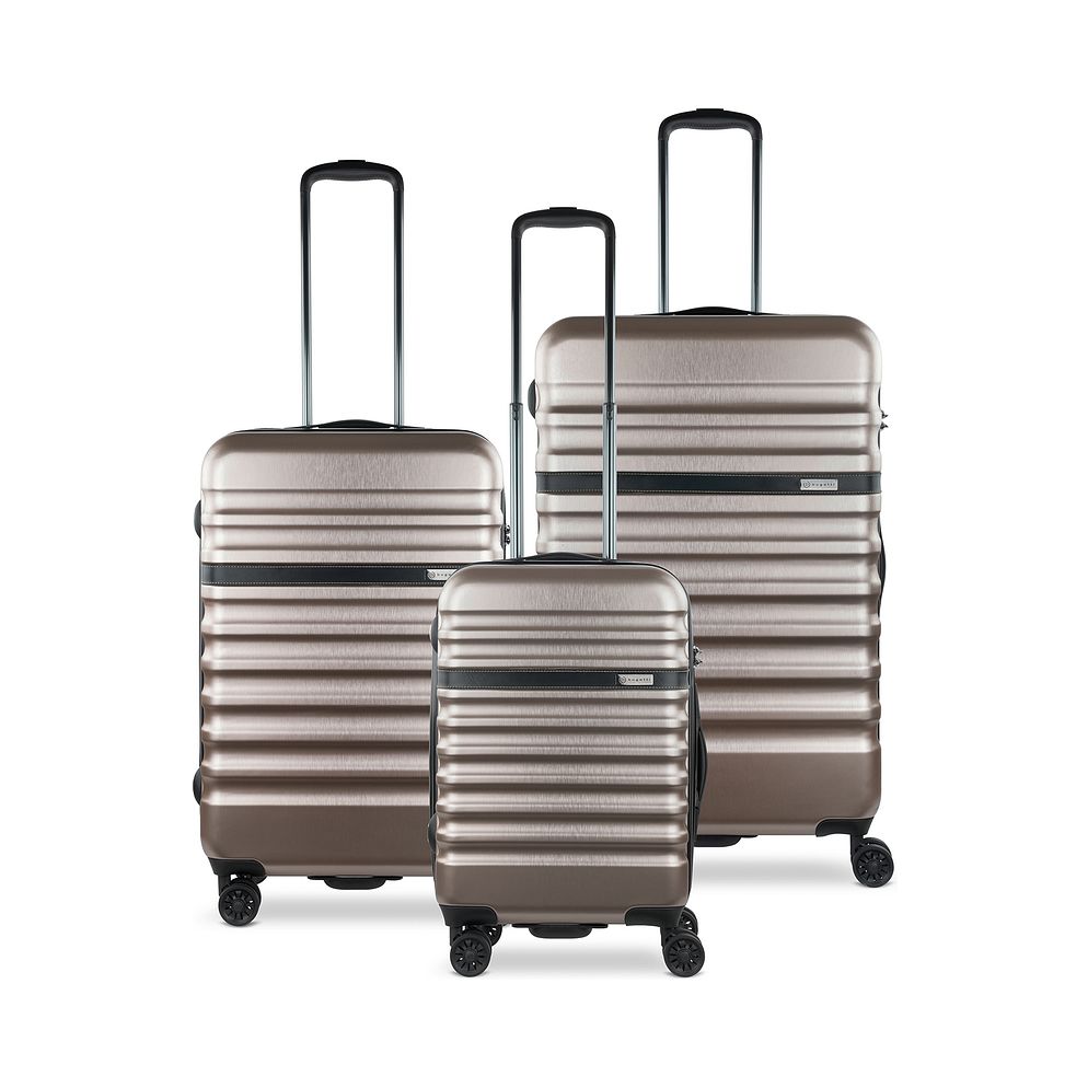 bugatti Corium 4 ruote Set di valigie 3 pezzi