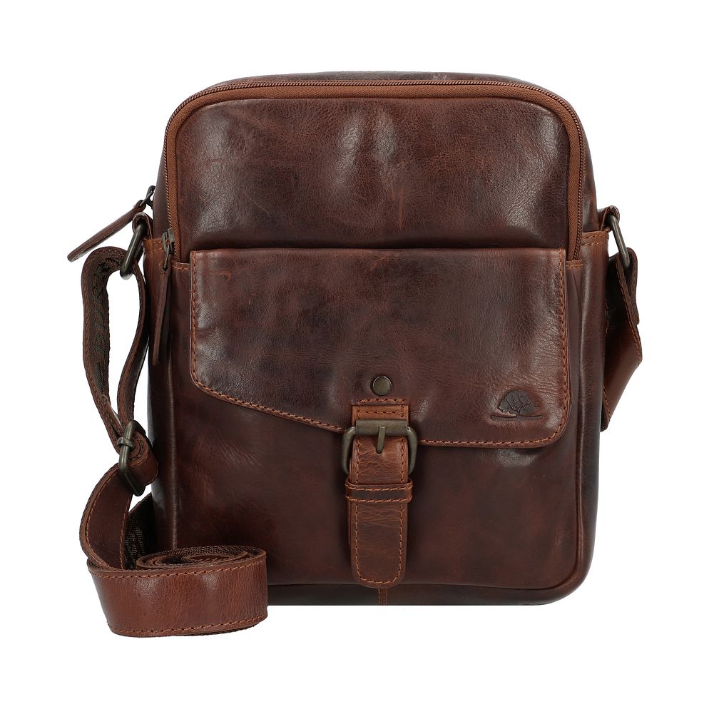 Greenburry Rugged Crossbody taske Læder 21 cm Greenburry Rugged Crossbody taske Læder 21 cm