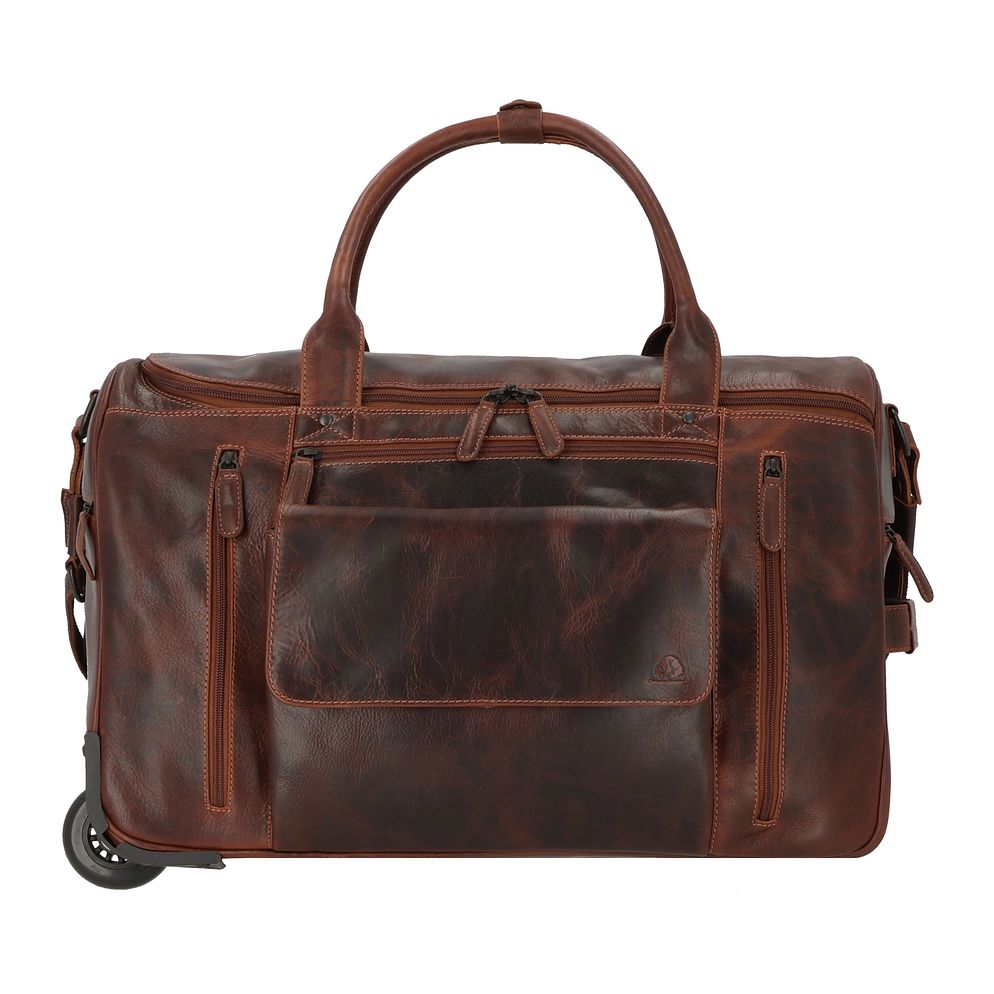 Greenburry Rugged 2-pyöräinen Matkakassi Nahka 53 cm