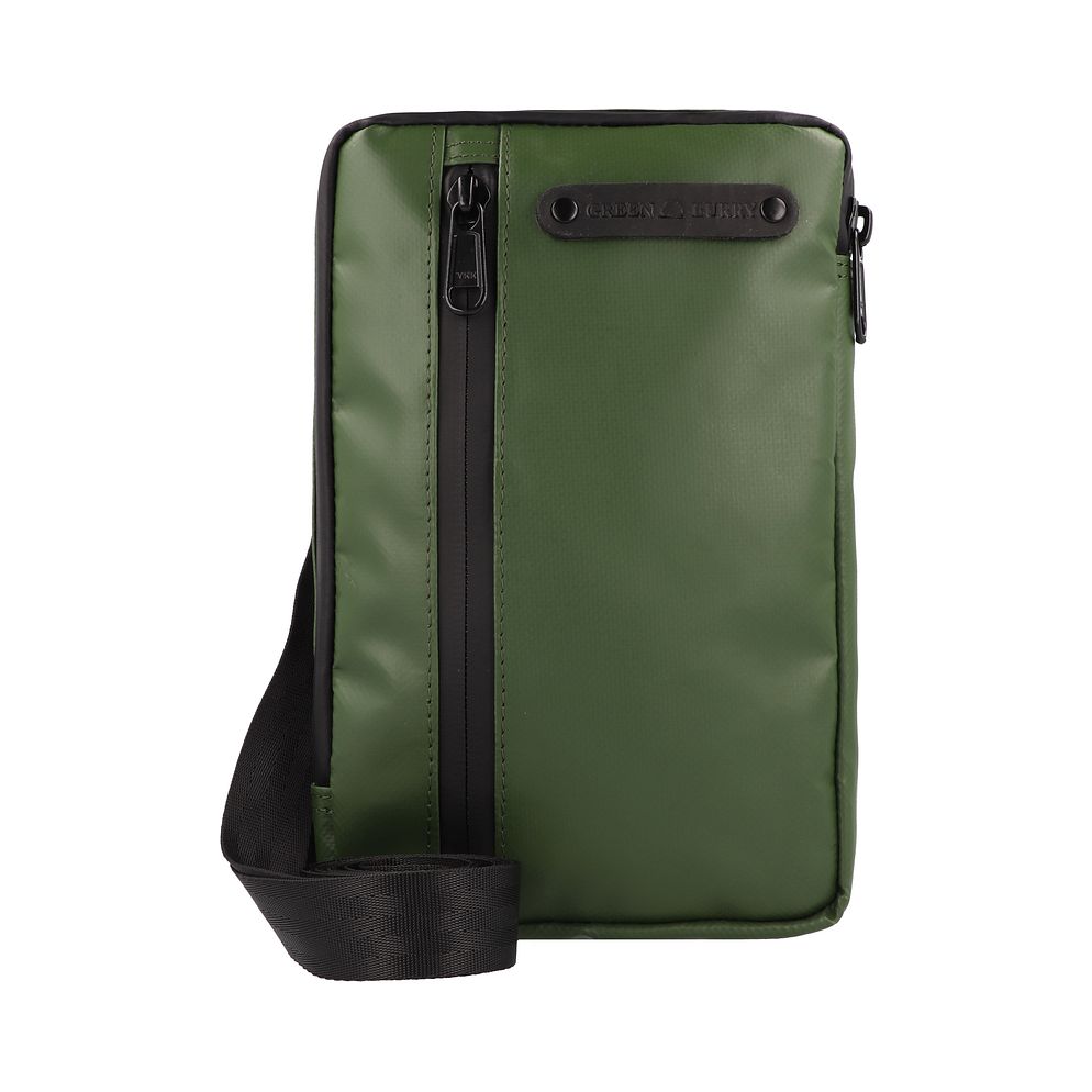 Greenburry Upcycled Tarpaulin Mini bag crossbodytaske 14 cm Greenburry Upcycled Tarpaulin Mini bag crossbodytaske 14 cm