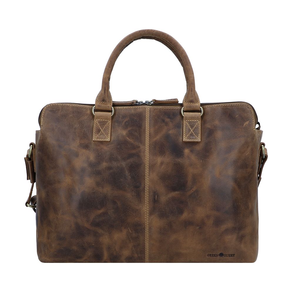 Greenburry Vintage Shopper taske Læder 40 cm