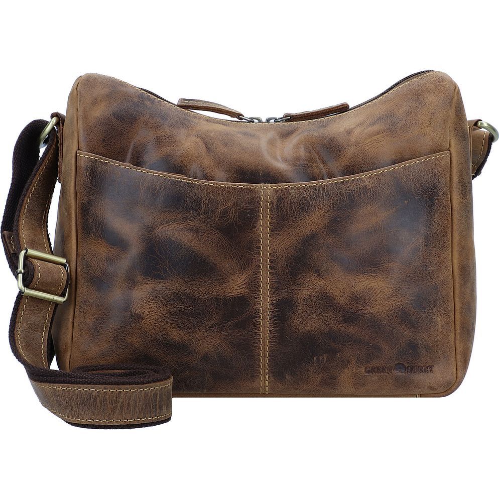Greenburry Vintage Crossbody taske Læder 30 cm