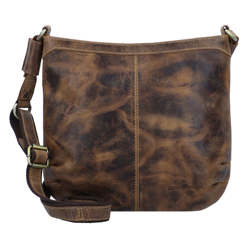 Greenburry Vintage Borsa a tracolla Vera Pelle 27 cm Greenburry Vintage Borsa a tracolla Vera Pelle 27 cm
