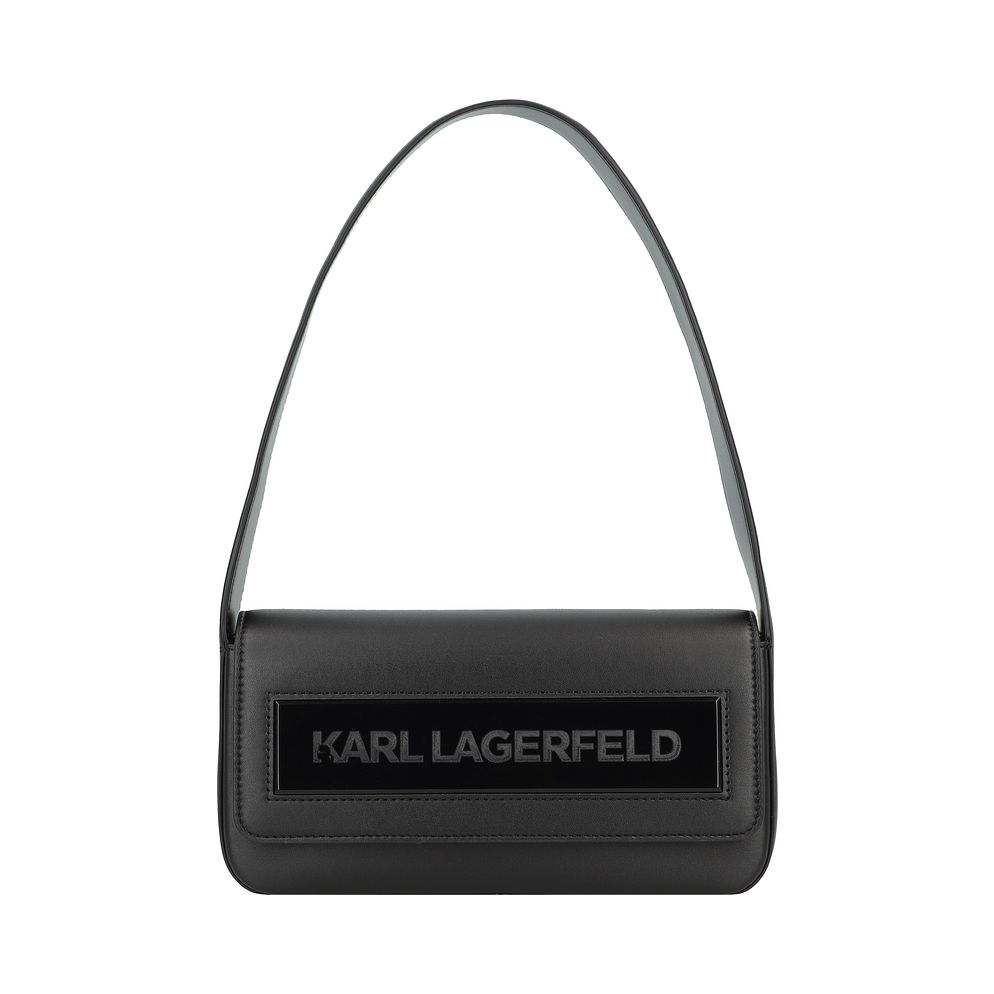 Karl Lagerfeld Ikon K Borsa a spalla Vera Pelle 24 cm