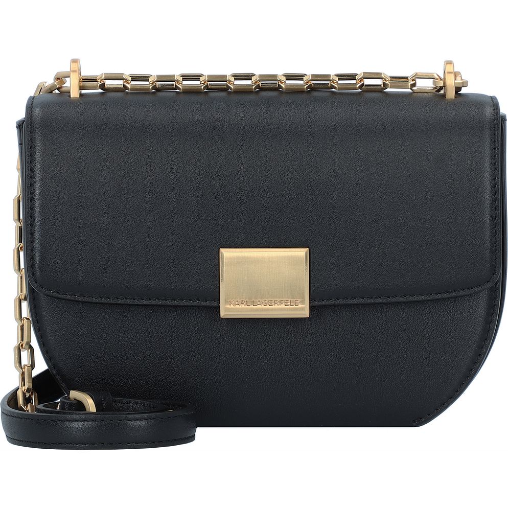 Karl Lagerfeld Forever Borsa a tracolla Vera Pelle 19 cm Karl Lagerfeld Forever Borsa a tracolla Vera Pelle 19 cm