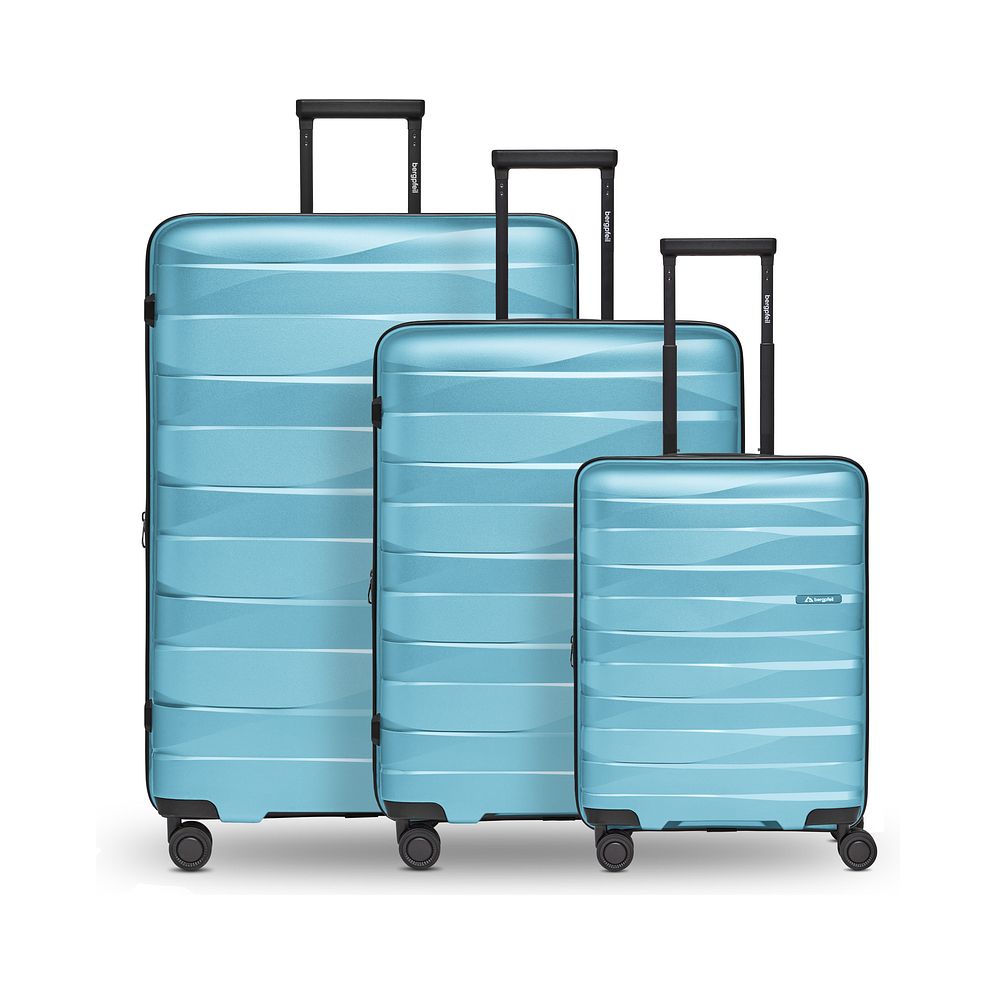 Bergpfeil Travel 4 ruote Set di valigie 3 pezzi espandibile