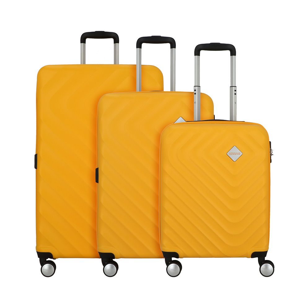 American Tourister Summer Square 4 ruote Set di valigie 3 pezzi espandibile American Tourister Summer Square 4 ruote Set di valigie 3 pezzi espandibile
