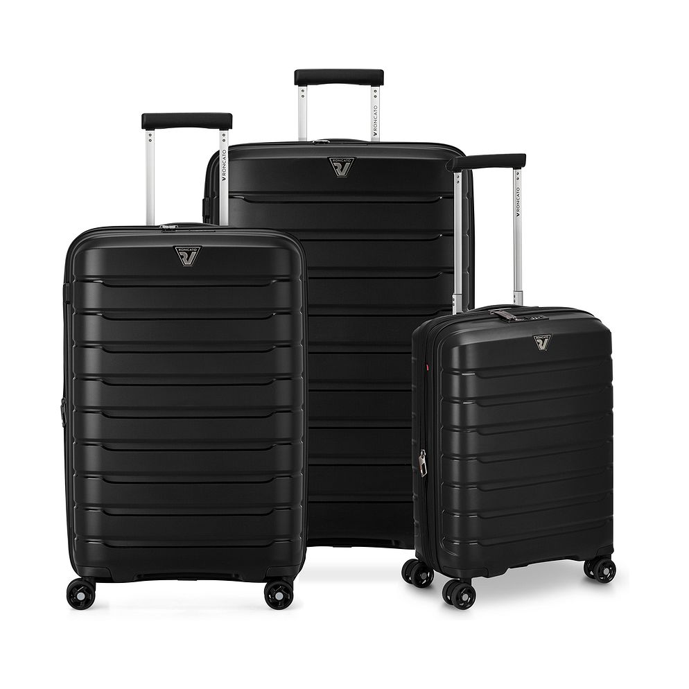 Roncato B-Flying Move 4 ruote Set di valigie 3 pezzi espandibile Roncato B-Flying Move 4 ruote Set di valigie 3 pezzi espandibile