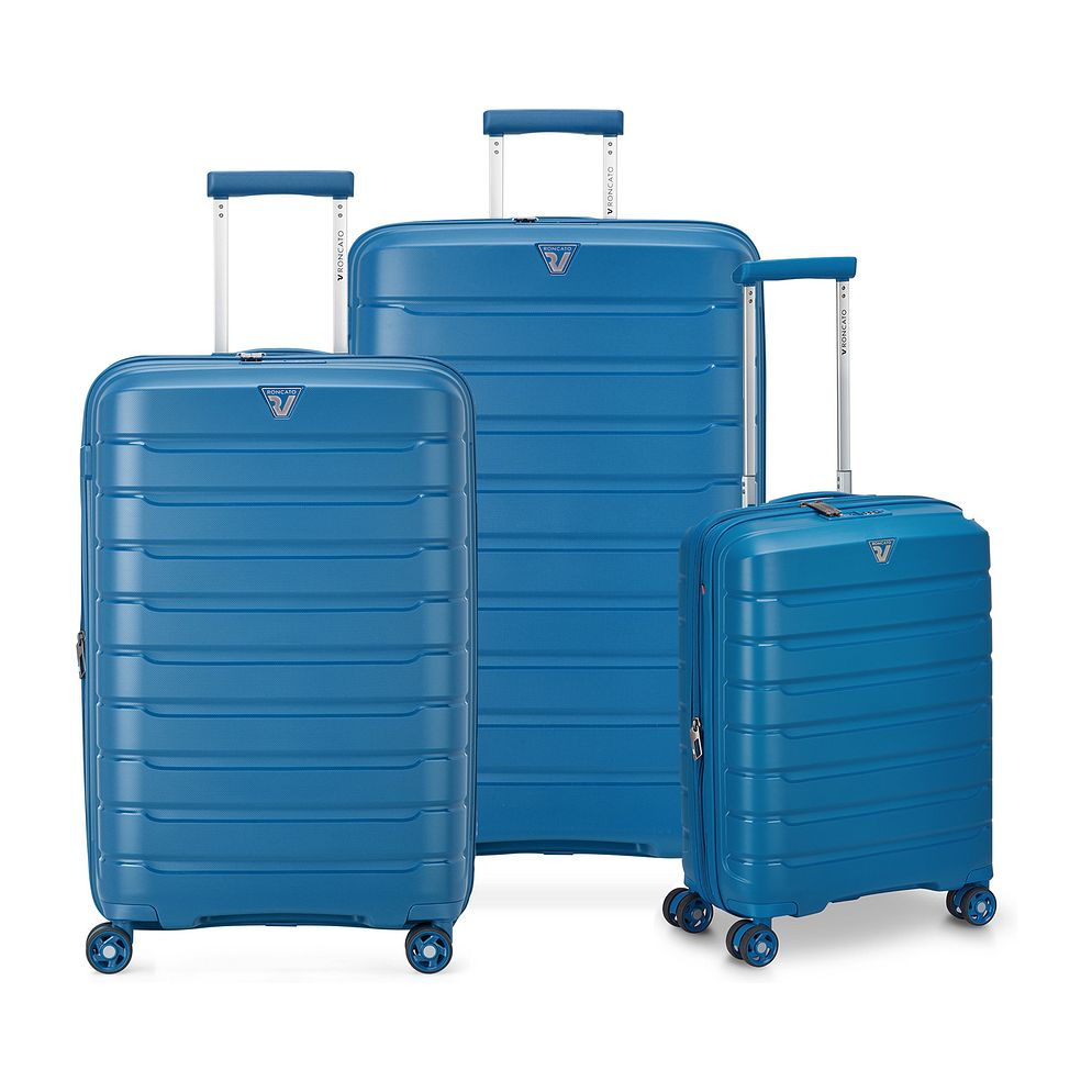 Roncato B-Flying Move 4 ruote Set di valigie 3 pezzi espandibile Roncato B-Flying Move 4 ruote Set di valigie 3 pezzi espandibile
