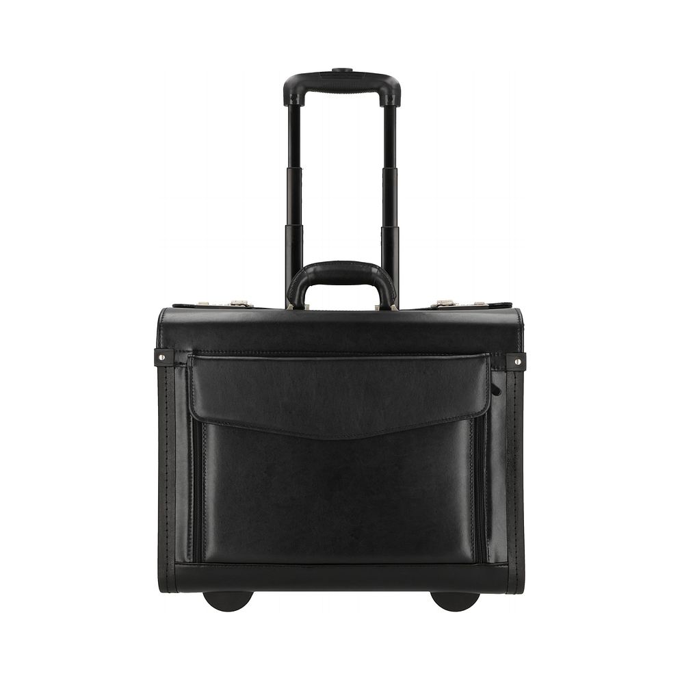 Dermata Trolley pilota Vera Pelle 45.5 cm Vano porta PC Dermata Trolley pilota Vera Pelle 45.5 cm Vano porta PC
