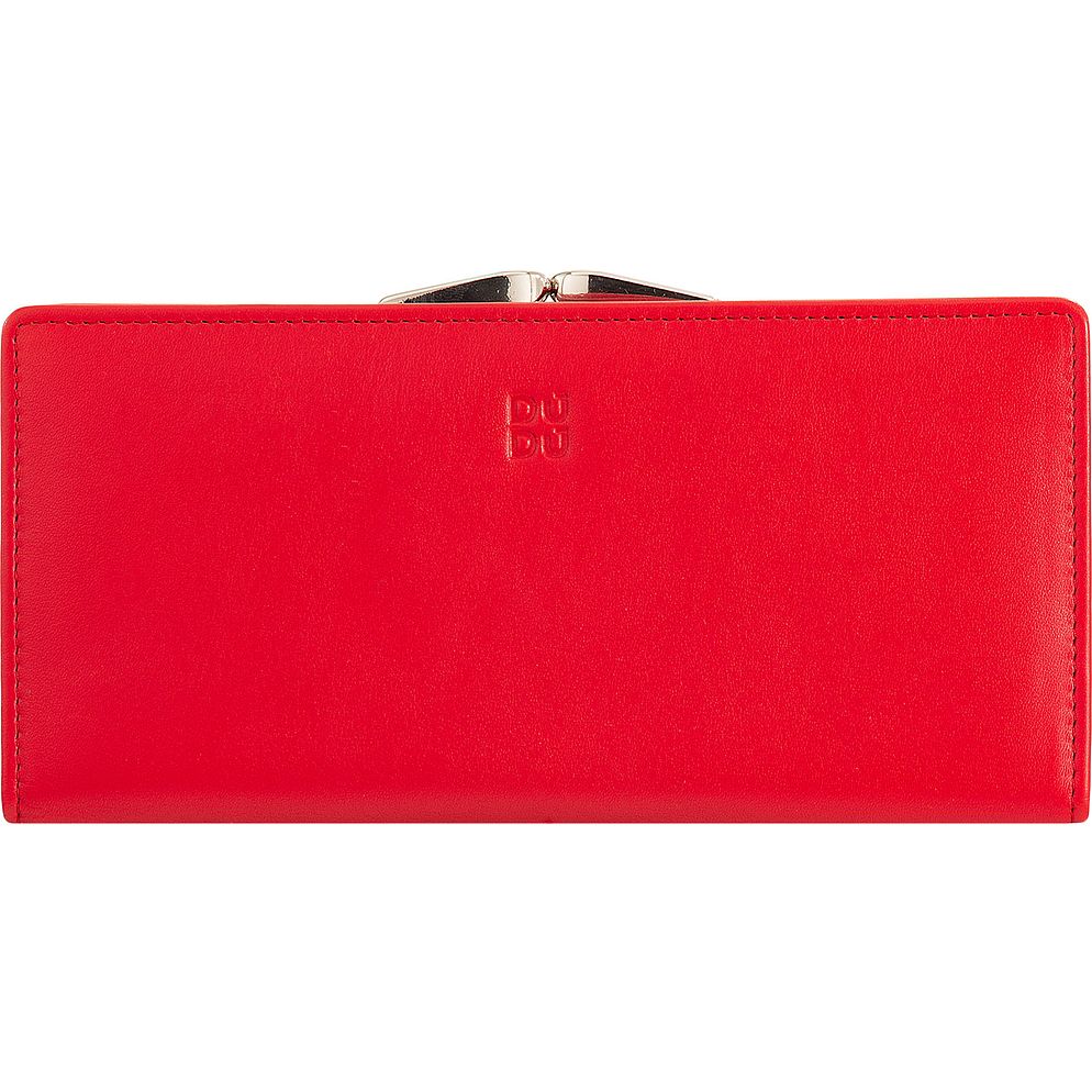 DuDu Portafoglio Protezione RFID Vera Pelle 19.5 cm