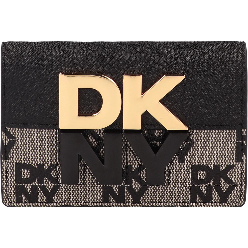 DKNY Echo Custodia per carta di credito Vera Pelle 11 cm