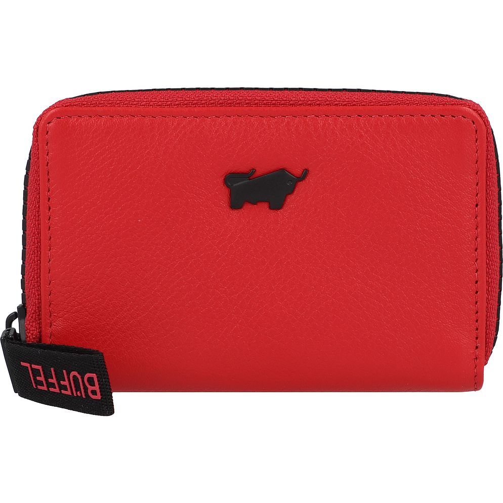 Braun Büffel Capri Portafoglio Protezione RFID Vera Pelle 11 cm Braun Büffel Capri Portafoglio Protezione RFID Vera Pelle 11 cm