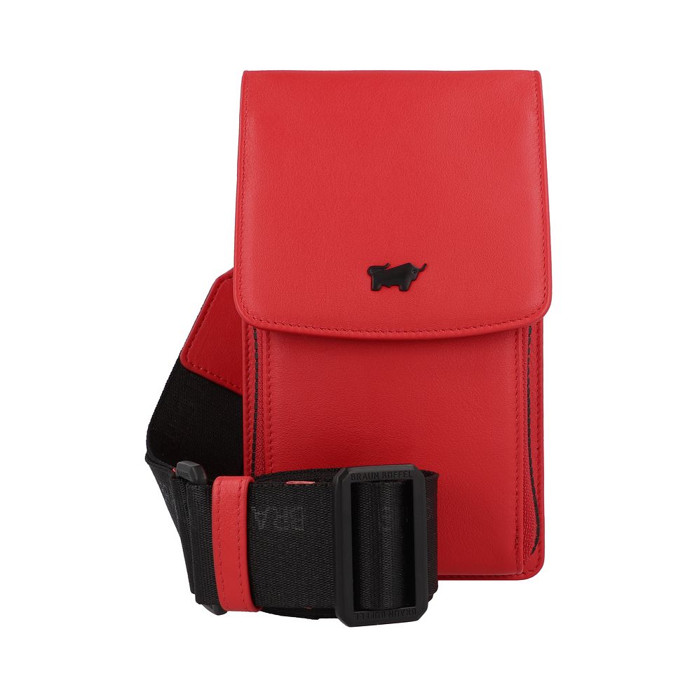 Braun Büffel Capri Mini Borsa Borsa a tracolla Vera Pelle 10 cm Braun Büffel Capri Mini Borsa Borsa a tracolla Vera Pelle 10 cm