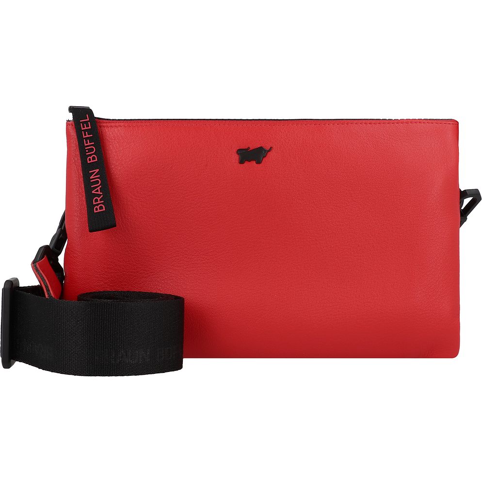 Braun Büffel Capri Borsa a tracolla Protezione RFID Vera Pelle 23 cm