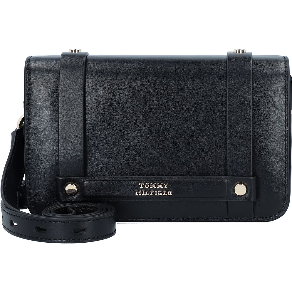 Tommy Hilfiger TH Heritage Borsa a tracolla Vera Pelle 22 cm Tommy Hilfiger TH Heritage Borsa a tracolla Vera Pelle 22 cm