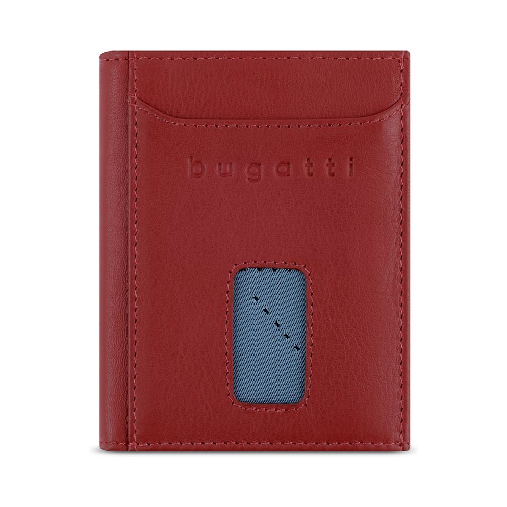 bugatti Secure Slim Portafoglio Protezione RFID Vera Pelle 10 cm bugatti Secure Slim Portafoglio Protezione RFID Vera Pelle 10 cm