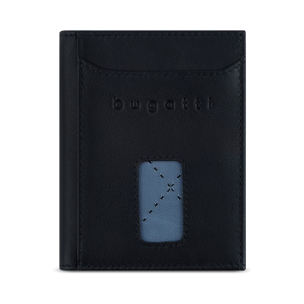 bugatti Secure Slim Portafoglio Protezione RFID Vera Pelle 10 cm bugatti Secure Slim Portafoglio Protezione RFID Vera Pelle 10 cm