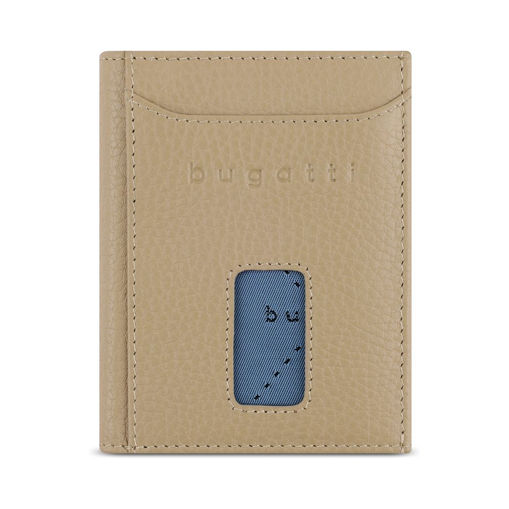 bugatti Secure Slim Portafoglio Protezione RFID Vera Pelle 10 cm bugatti Secure Slim Portafoglio Protezione RFID Vera Pelle 10 cm
