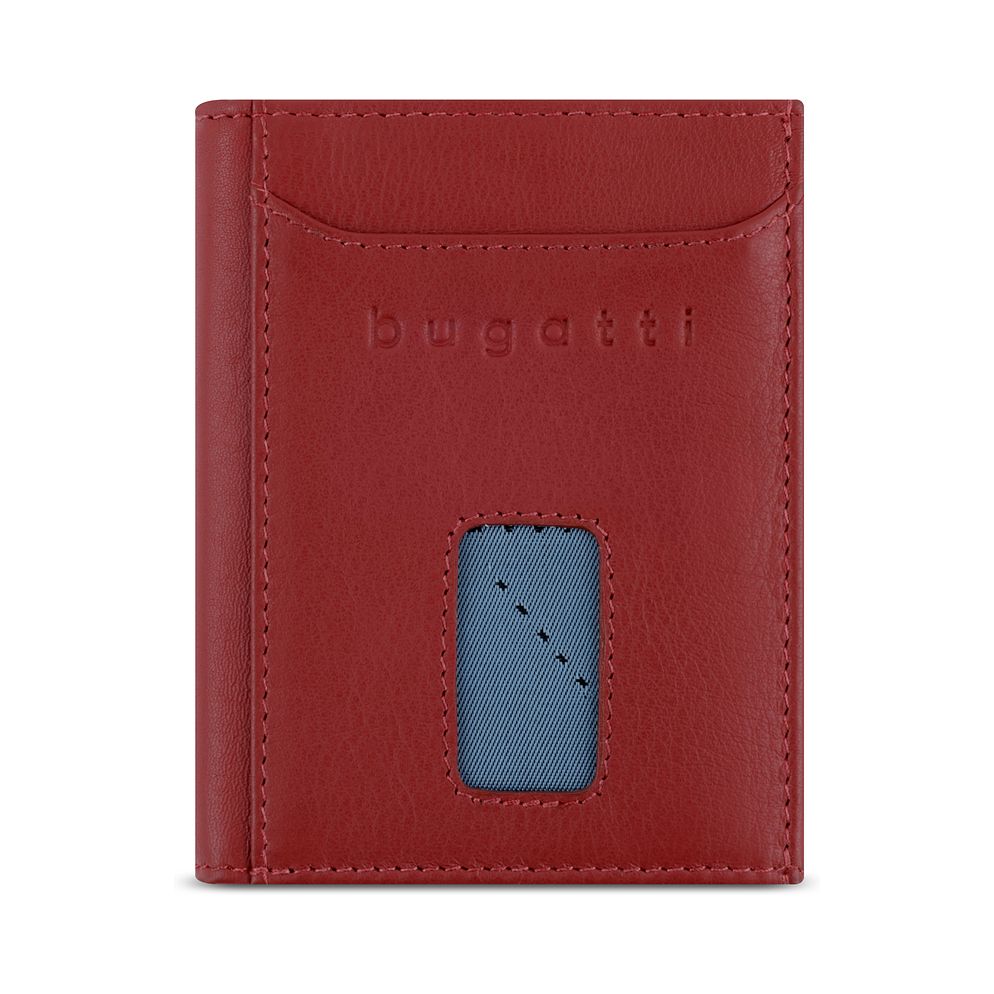 bugatti Secure Slim Portafoglio Protezione RFID Vera Pelle 10 cm bugatti Secure Slim Portafoglio Protezione RFID Vera Pelle 10 cm