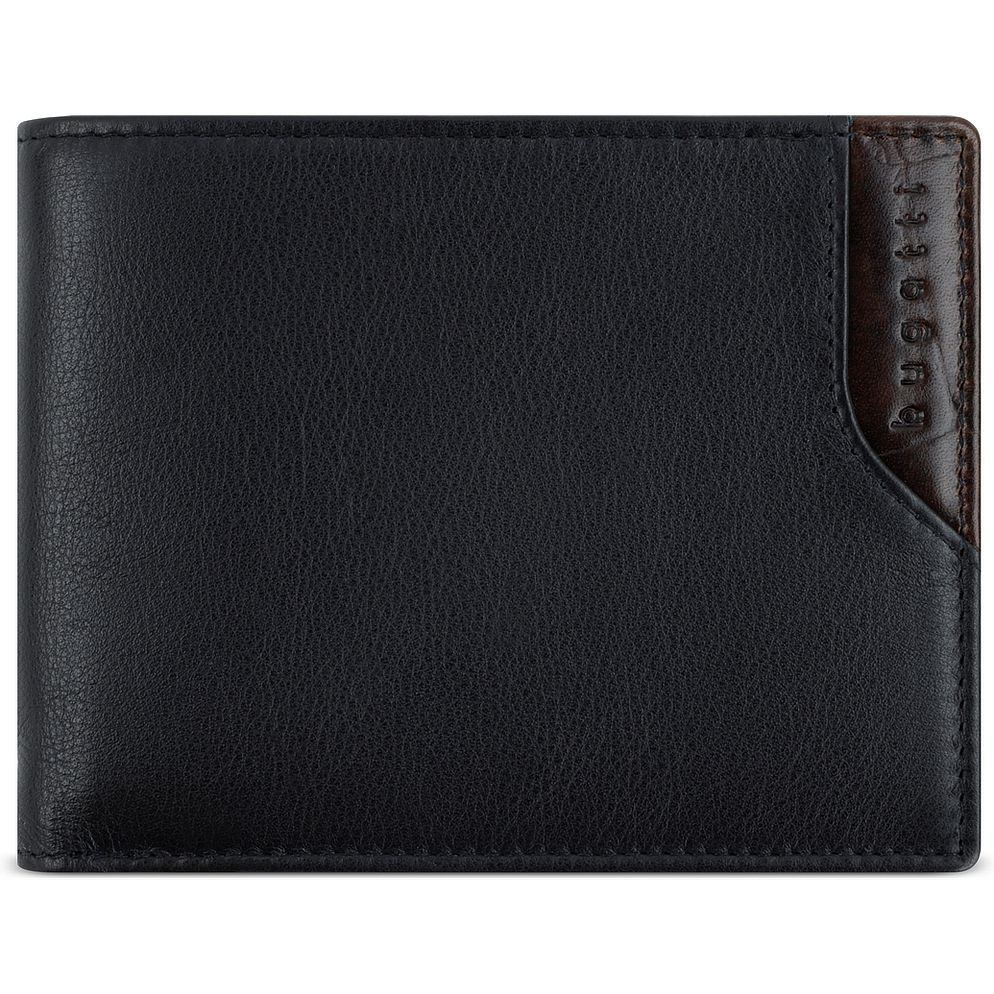 bugatti Corso DeLuxe Portafoglio Protezione RFID Vera Pelle 12.5 cm bugatti Corso DeLuxe Portafoglio Protezione RFID Vera Pelle 12.5 cm