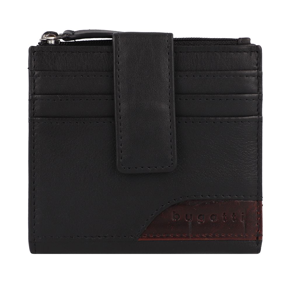bugatti Corso DeLuxe Cartera Bloqueo RFID Piel natural 10 cm bugatti Corso DeLuxe Cartera Bloqueo RFID Piel natural 10 cm