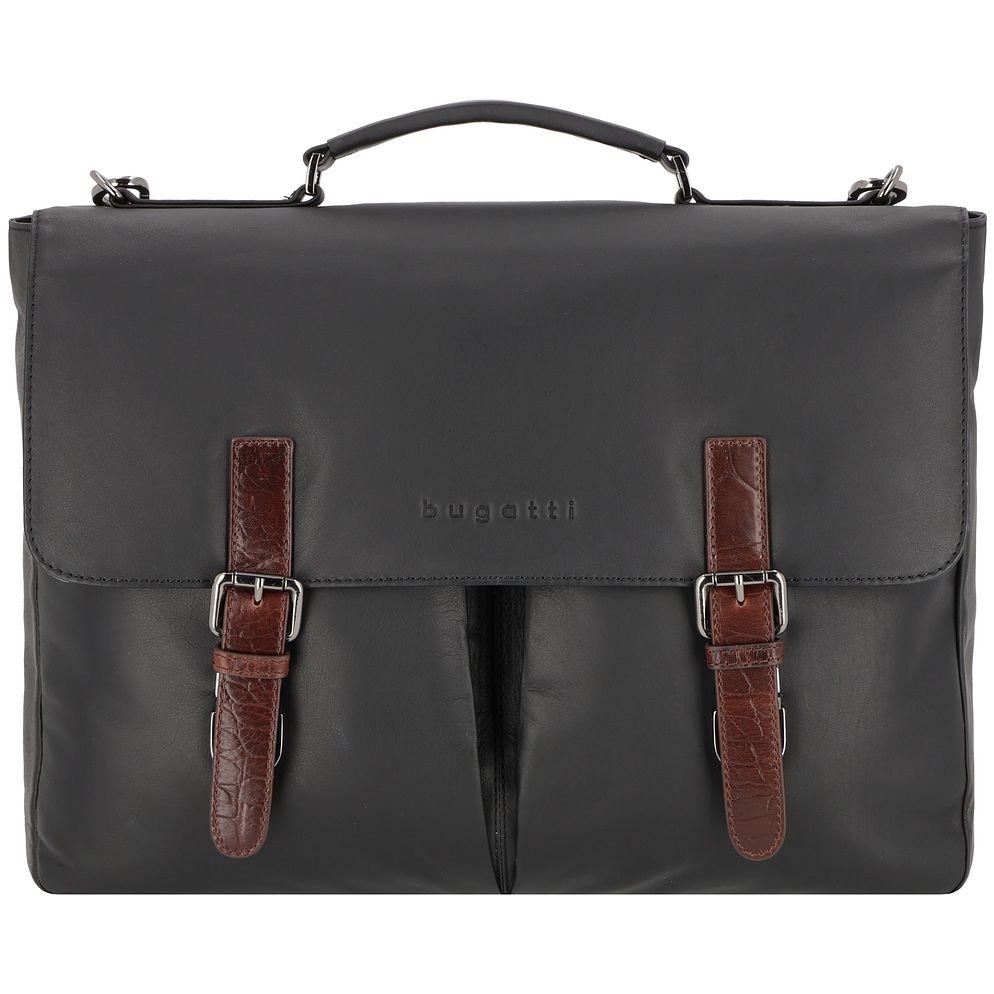 bugatti Corso DeLuxe Valigetta Vera Pelle 39 cm Vano porta PC bugatti Corso DeLuxe Valigetta Vera Pelle 39 cm Vano porta PC