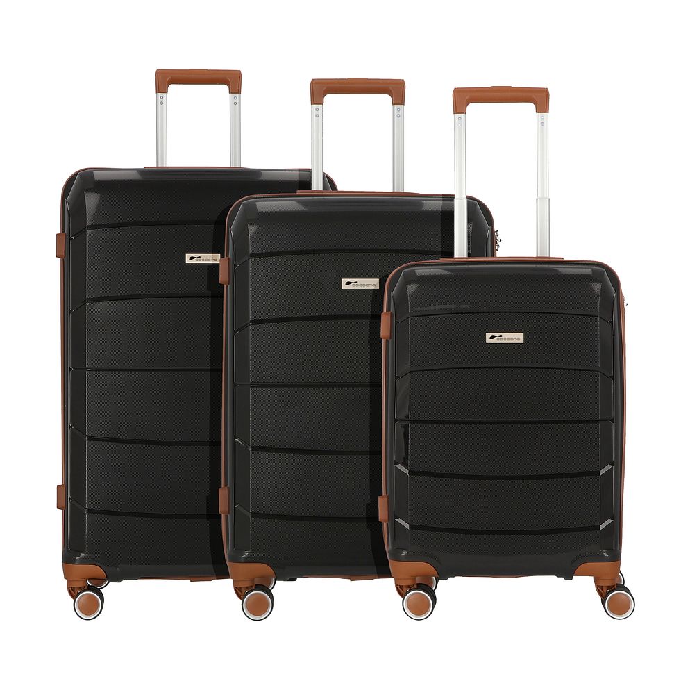 cocoono Graz 4 ruote Set di valigie 3 pezzi cocoono Graz 4 ruote Set di valigie 3 pezzi