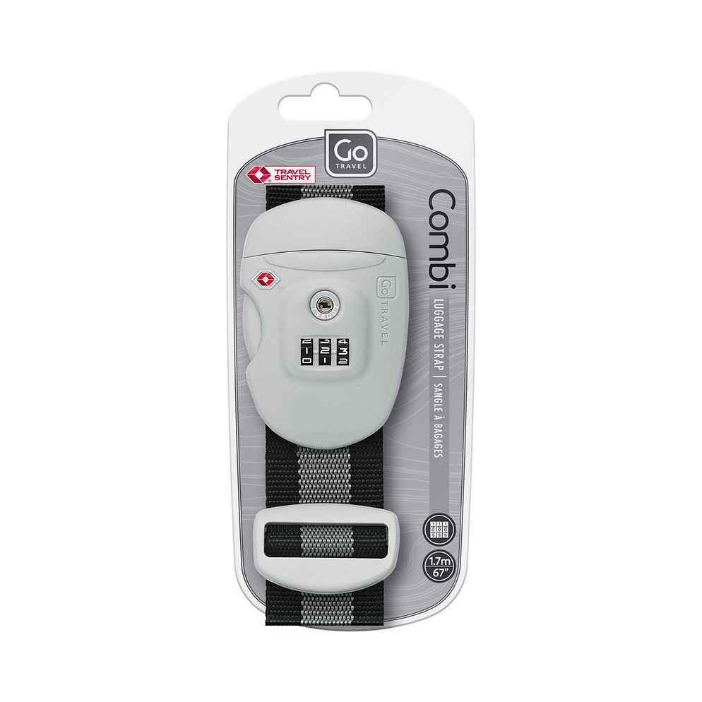 Go Travel Combi Strap Kuffertbælte med kode 5 cm Go Travel Combi Strap Kuffertbælte med kode 5 cm