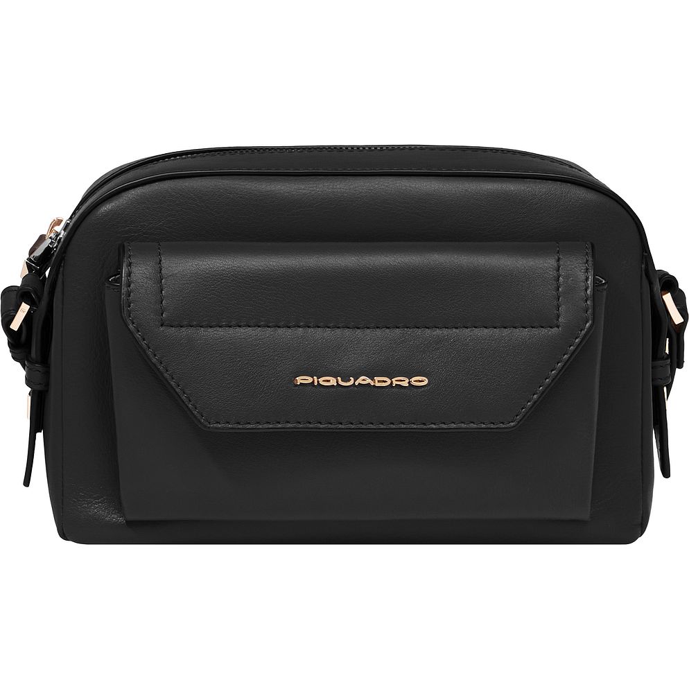 Piquadro Circle Borsa a tracolla Vera Pelle 23 cm Piquadro Circle Borsa a tracolla Vera Pelle 23 cm