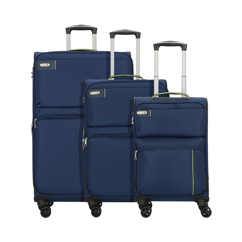 d & n Travel Line 6704 4 ruote Set di valigie 3 pezzi d & n Travel Line 6704 4 ruote Set di valigie 3 pezzi