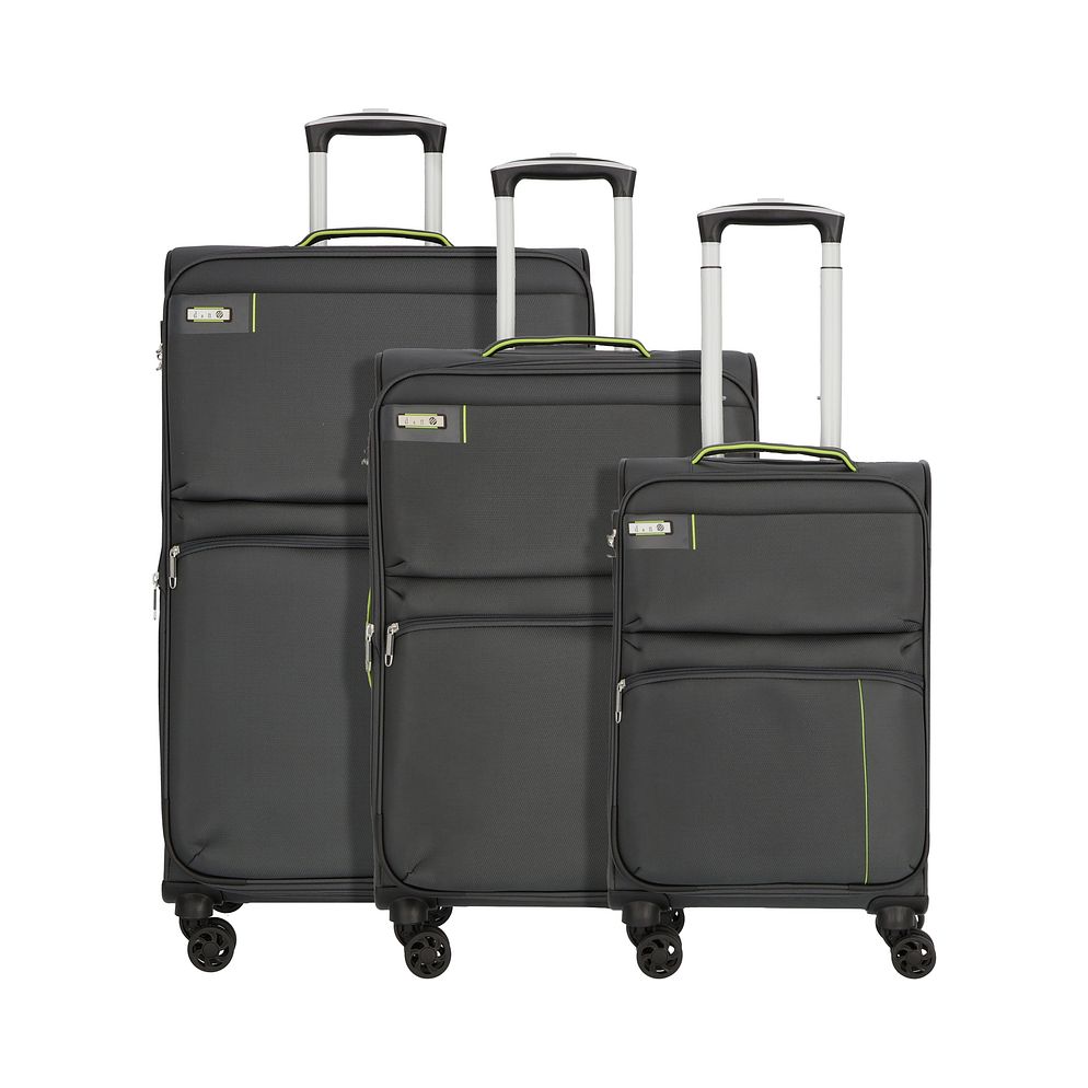 d & n Travel Line 6704 4 ruote Set di valigie 3 pezzi d & n Travel Line 6704 4 ruote Set di valigie 3 pezzi