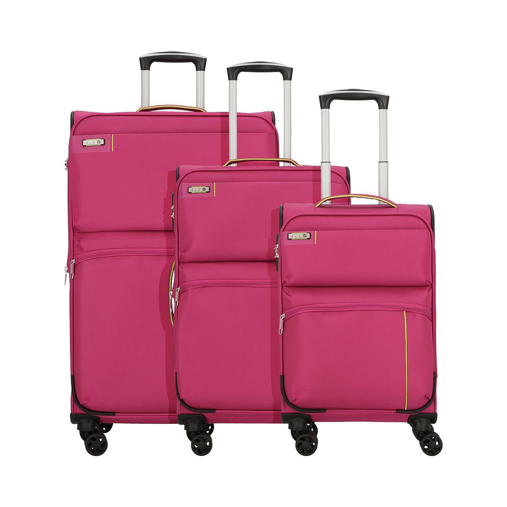 d & n Travel Line 6704 4 ruote Set di valigie 3 pezzi d & n Travel Line 6704 4 ruote Set di valigie 3 pezzi