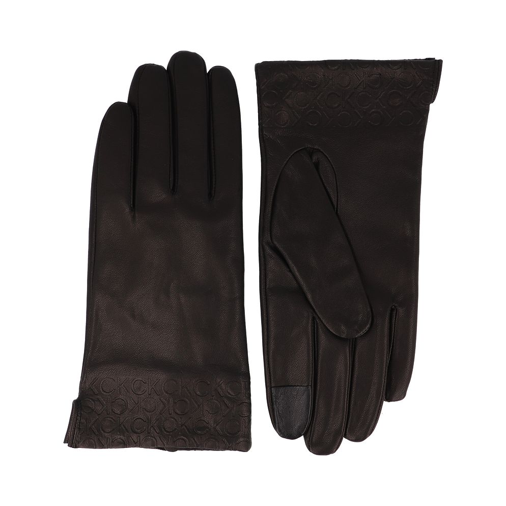 Calvin Klein Guanti Vera Pelle