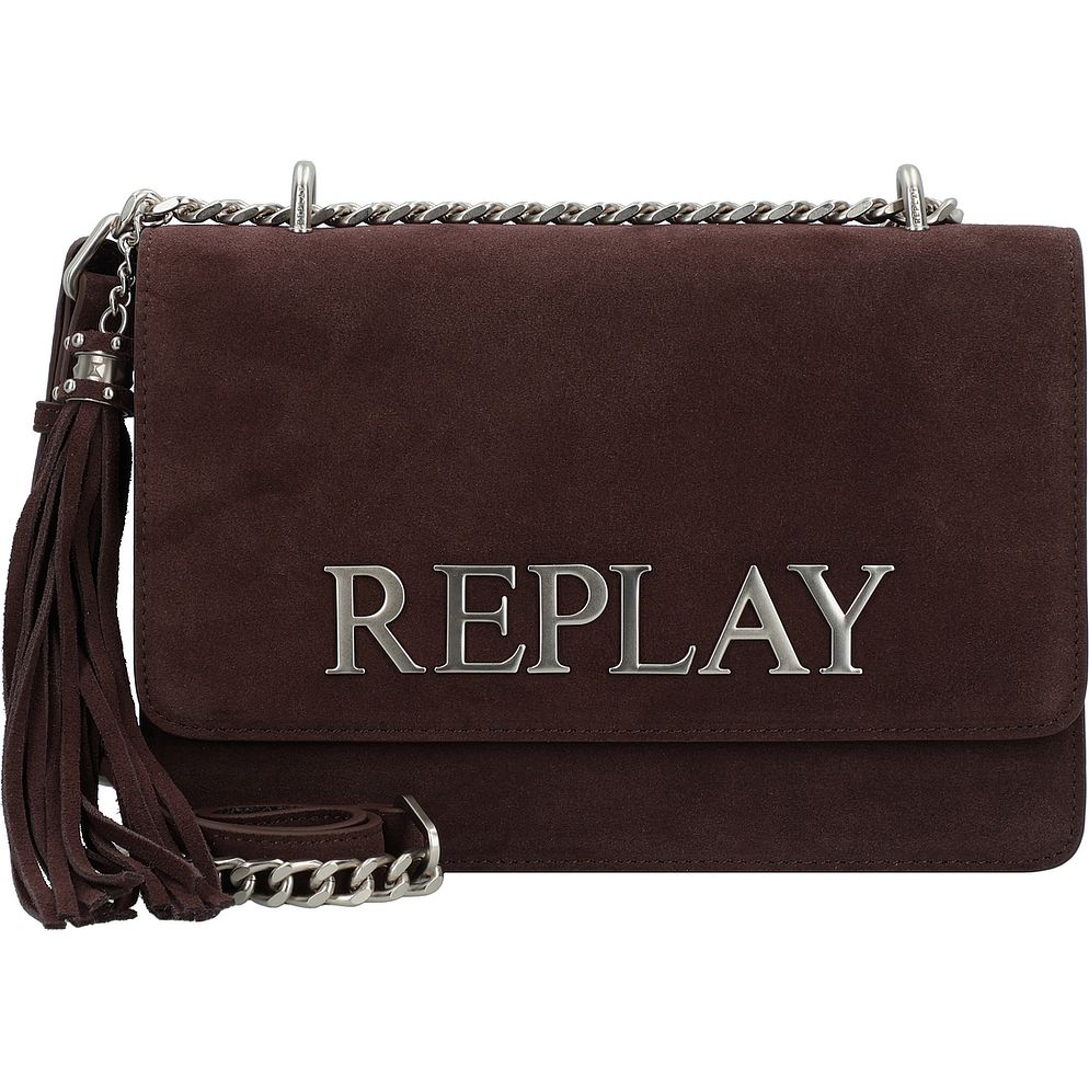 Replay Borsa a tracolla Vera Pelle 25.5 cm Replay Borsa a tracolla Vera Pelle 25.5 cm