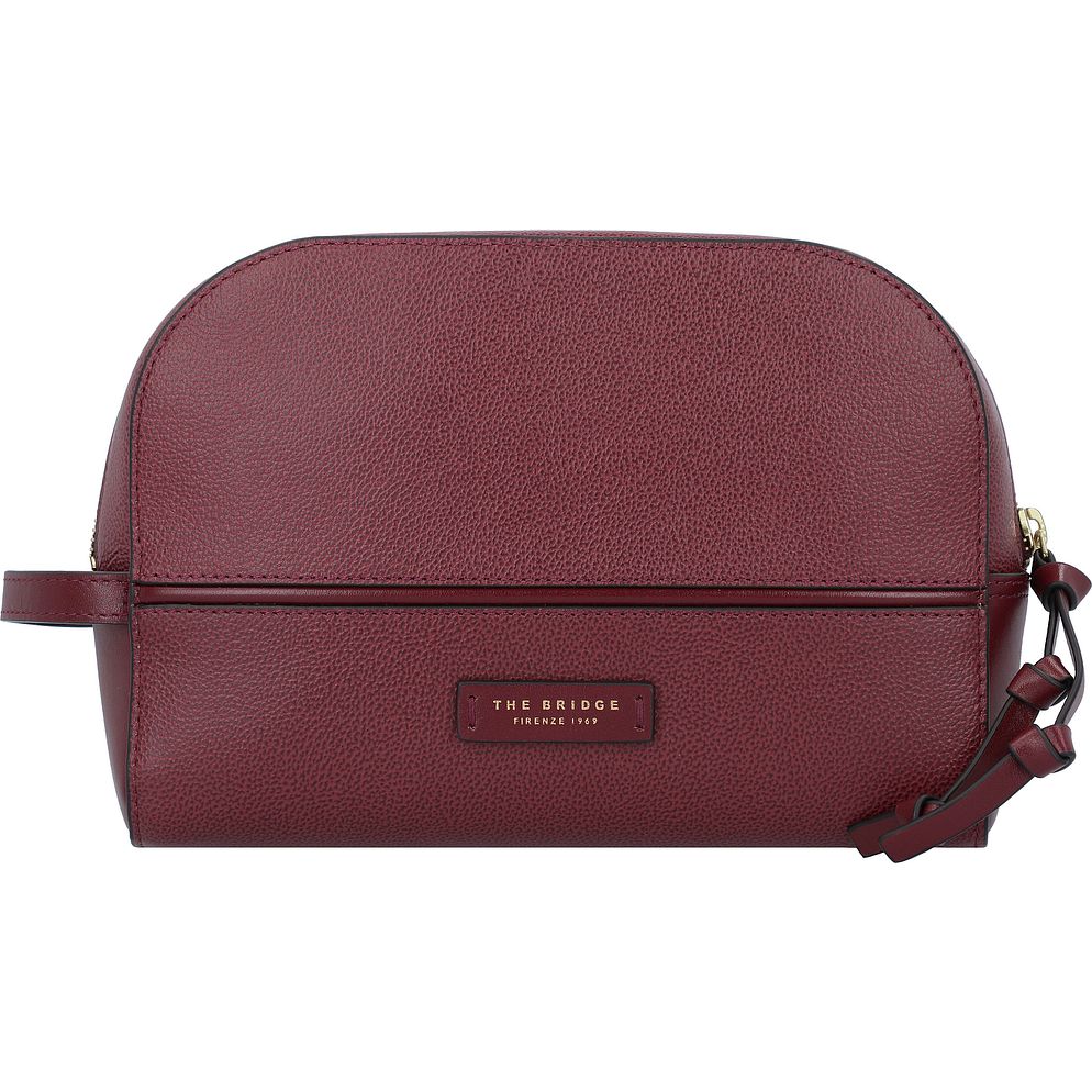 The Bridge Domitilla Borsa da toilette Vera Pelle 14 cm The Bridge Domitilla Borsa da toilette Vera Pelle 14 cm