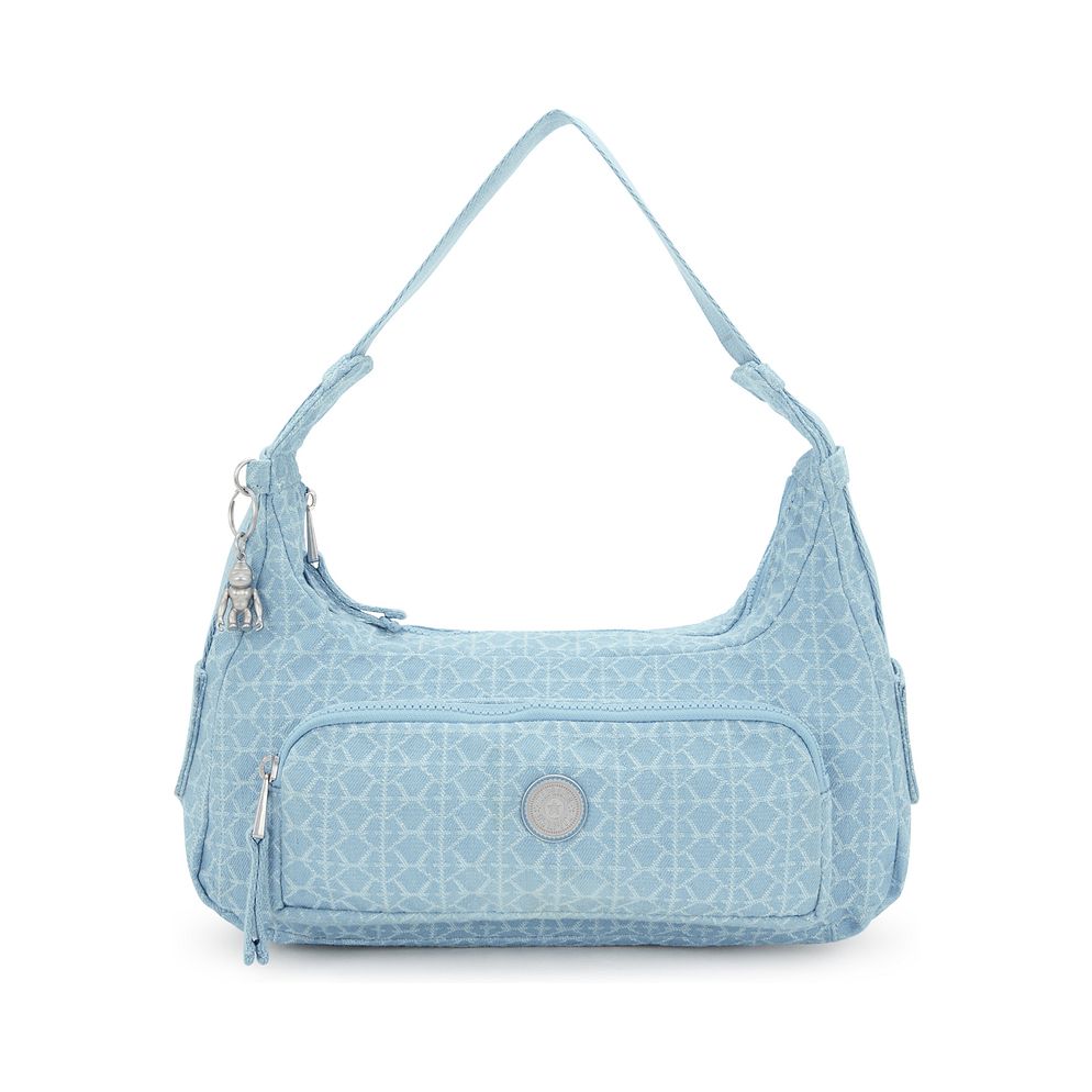 Kipling Denim Love Karis Borsa a spalla S 35 cm Kipling Denim Love Karis Borsa a spalla S 35 cm