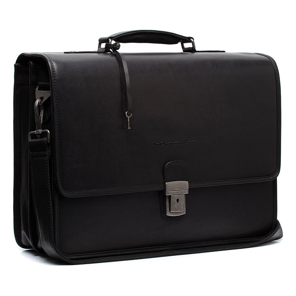 The Chesterfield Brand Glenwood Cartella Messenger Vera Pelle 42 cm Vano porta PC The Chesterfield Brand Glenwood Cartella Messenger Vera Pelle 42 cm Vano porta PC