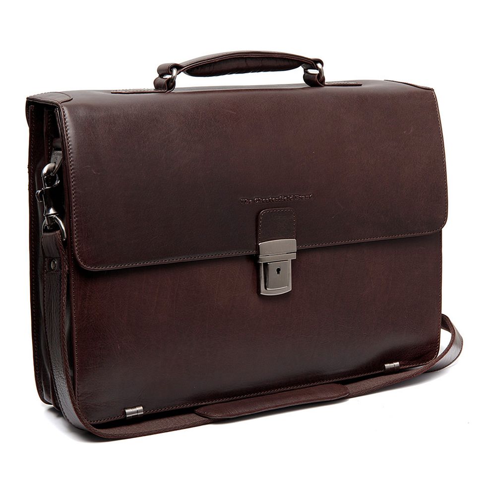 The Chesterfield Brand Salvatore Cartella Messenger Vera Pelle 42 cm Vano porta PC The Chesterfield Brand Salvatore Cartella Messenger Vera Pelle 42 cm Vano porta PC