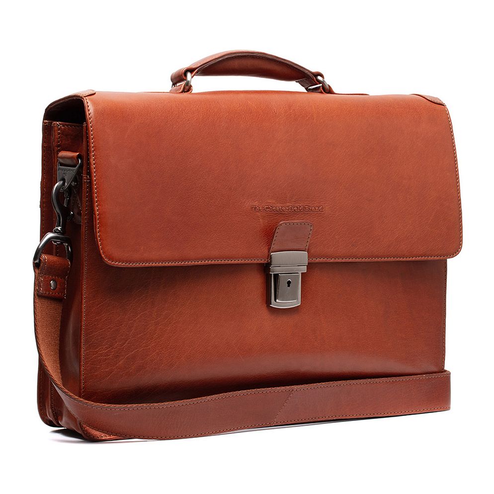 The Chesterfield Brand Salvatore Cartella Messenger Vera Pelle 42 cm Vano porta PC The Chesterfield Brand Salvatore Cartella Messenger Vera Pelle 42 cm Vano porta PC