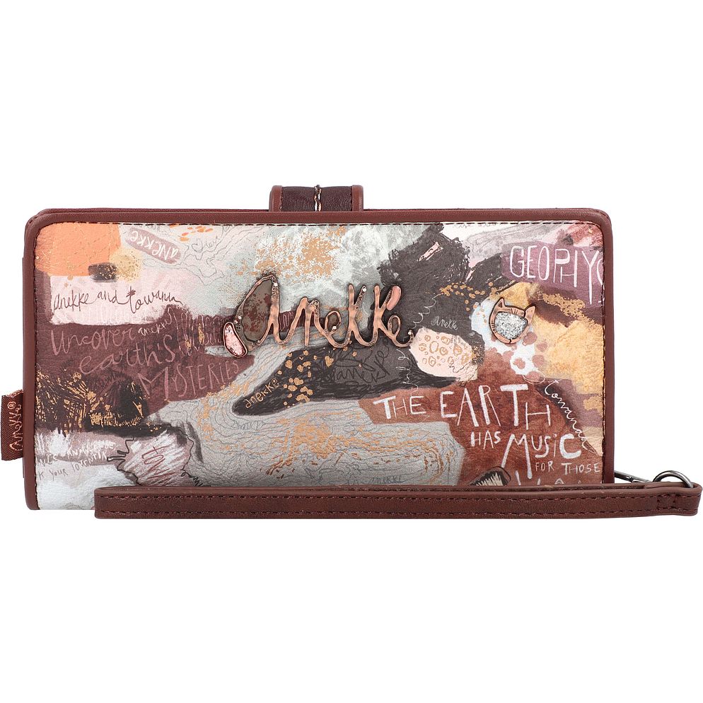 Anekke Outer Portafoglio Protezione RFID 18 cm