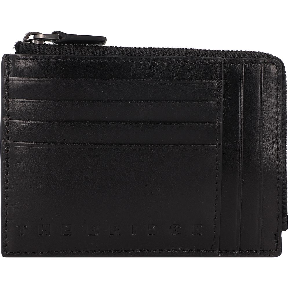 The Bridge Giacomo Portafoglio Protezione RFID Vera Pelle 13 cm The Bridge Giacomo Portafoglio Protezione RFID Vera Pelle 13 cm