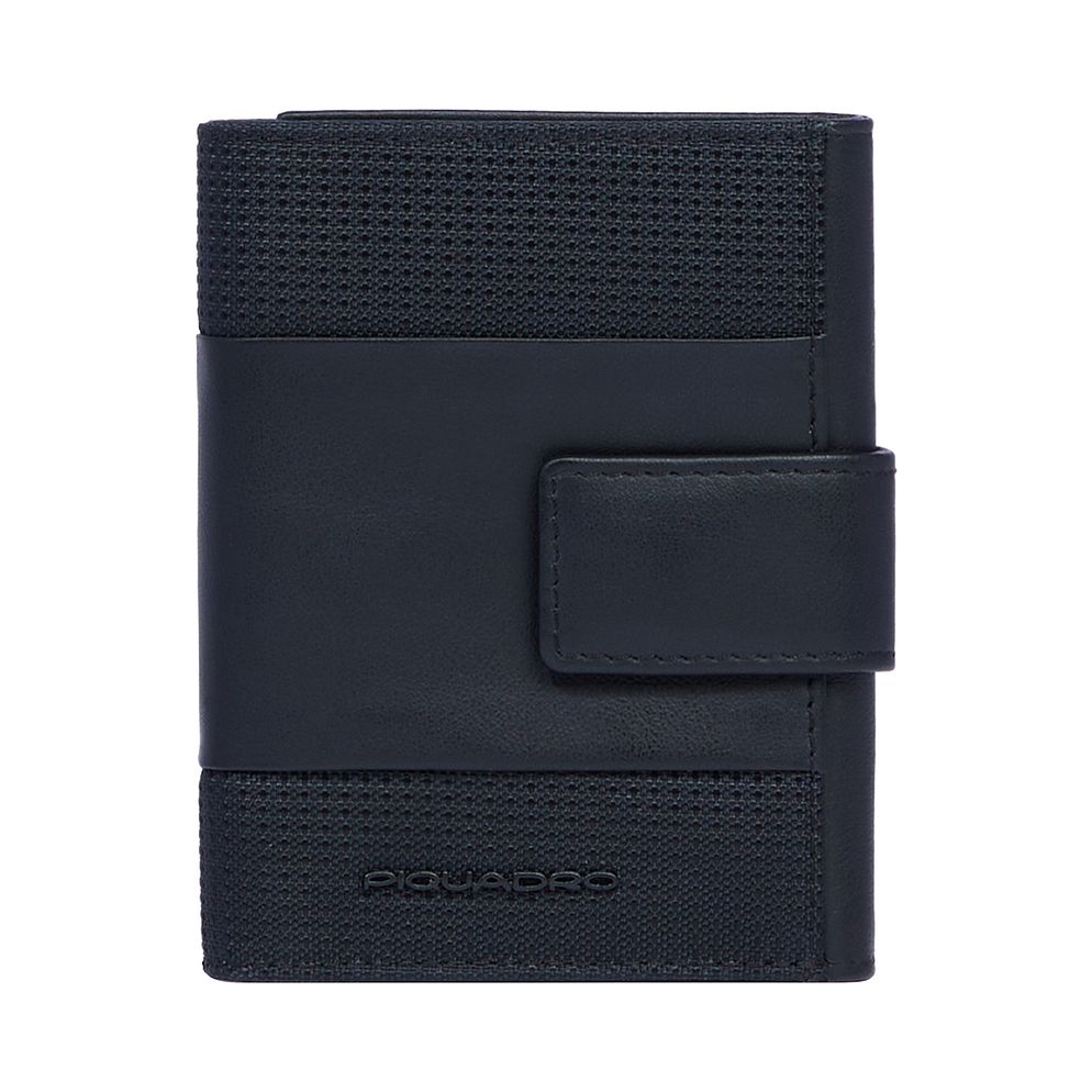 Piquadro PQ-Earth Portafoglio Protezione RFID Vera Pelle 8 cm Piquadro PQ-Earth Portafoglio Protezione RFID Vera Pelle 8 cm